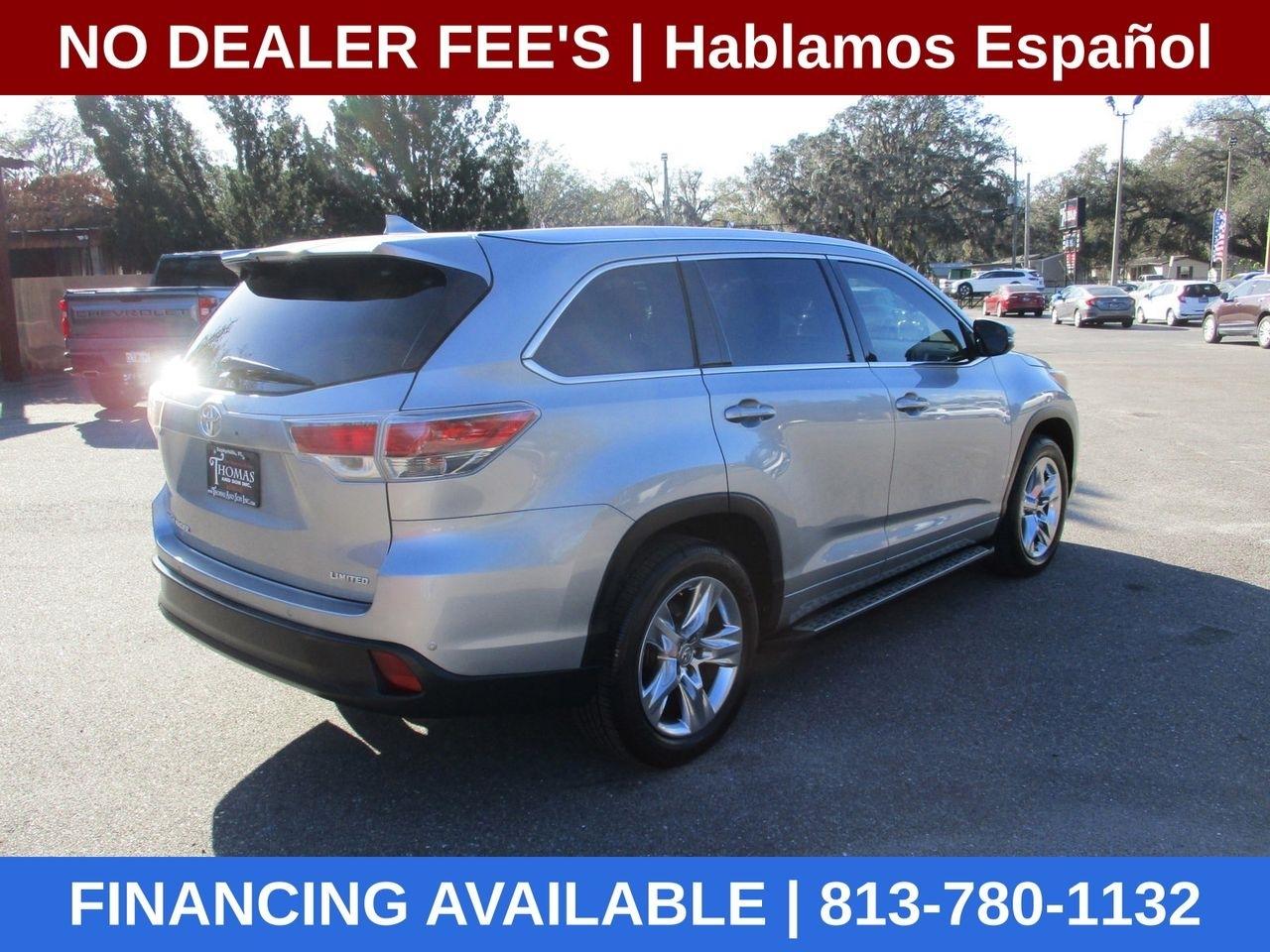 Toyota Highlander Limited FWD V6 2015