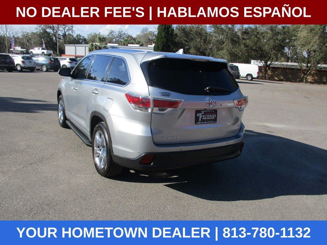 Toyota Highlander Limited FWD V6 2015
