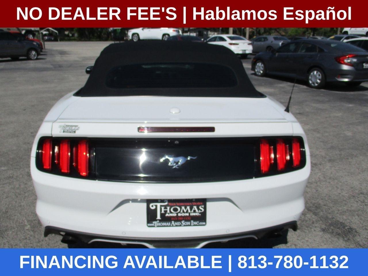 Ford Mustang EcoBoost Premium Convertible 2016