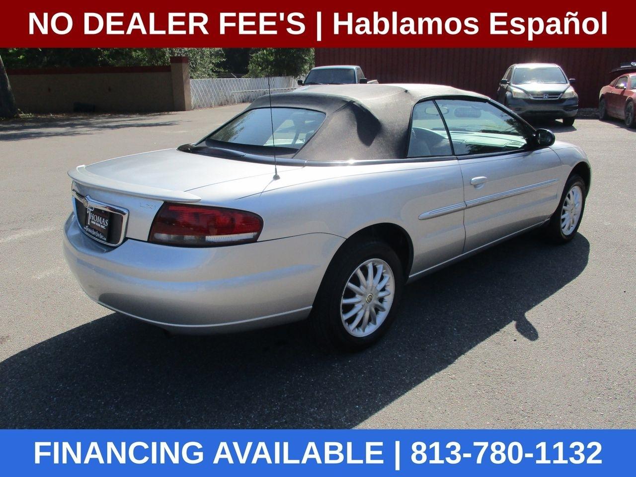 Chrysler Sebring LXi Convertible 2003
