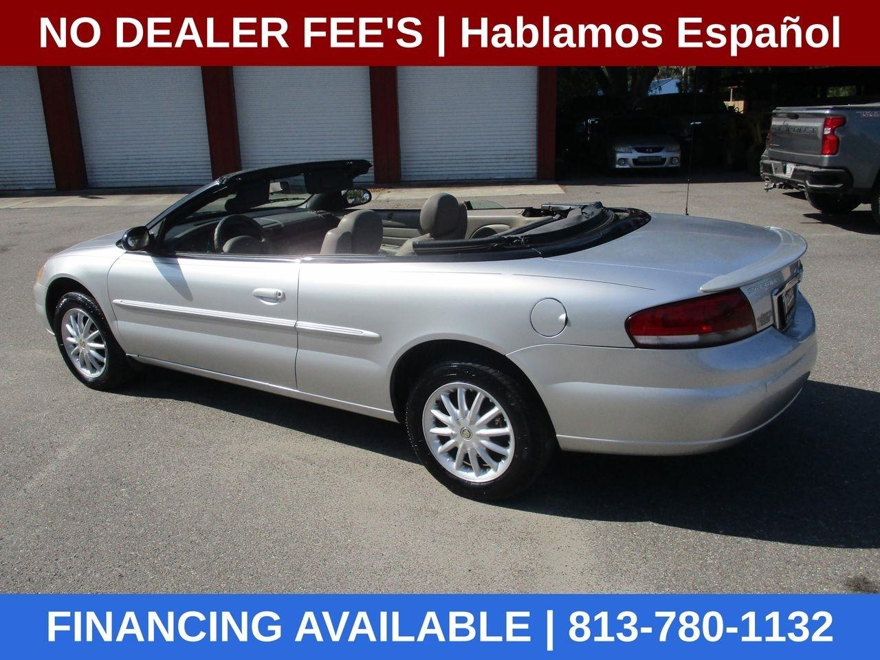 Chrysler Sebring LXi Convertible 2003