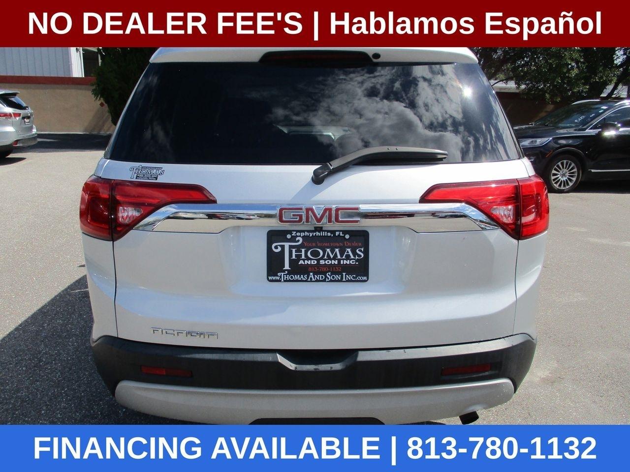 GMC Acadia SLE-2 FWD 2019