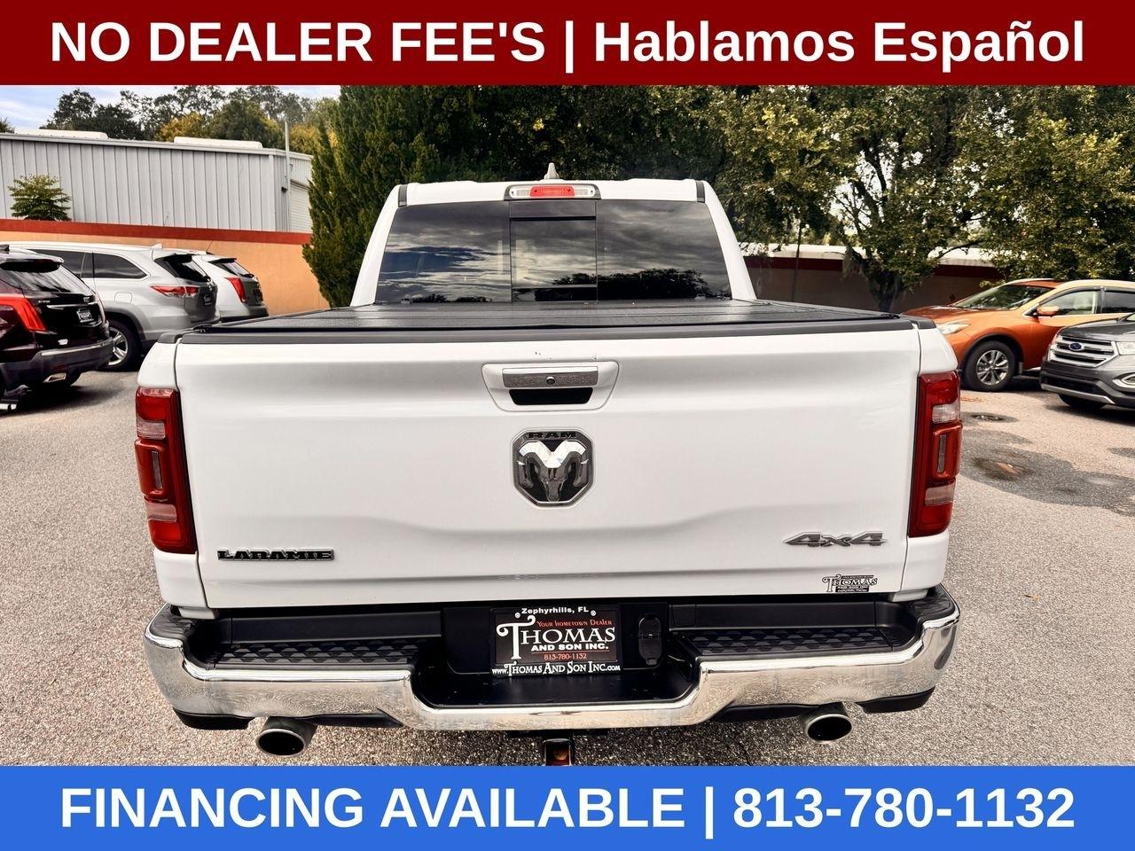 RAM 1500 Laramie Crew Cab SWB 4WD 2019