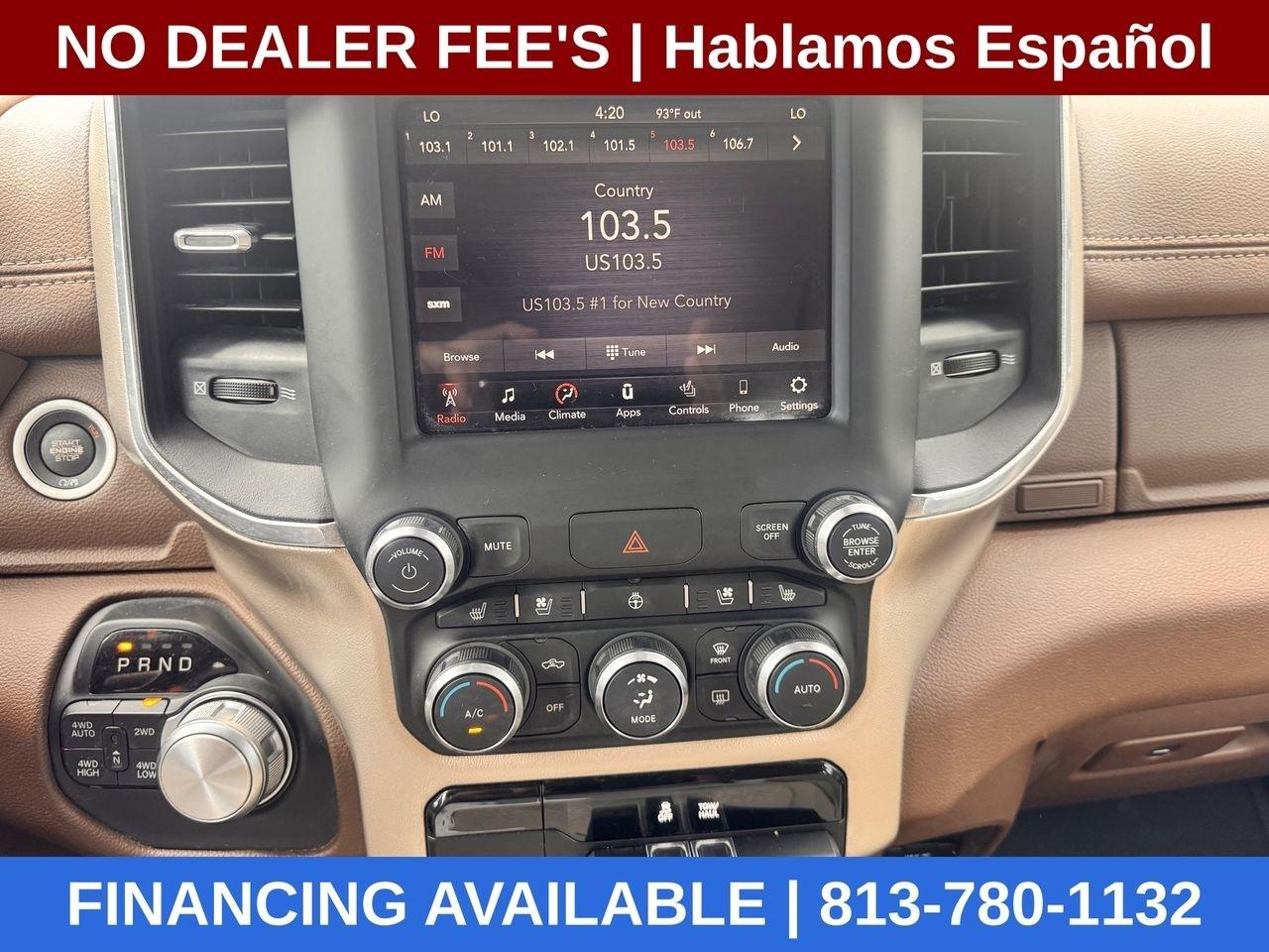 RAM 1500 Laramie Crew Cab SWB 4WD 2019