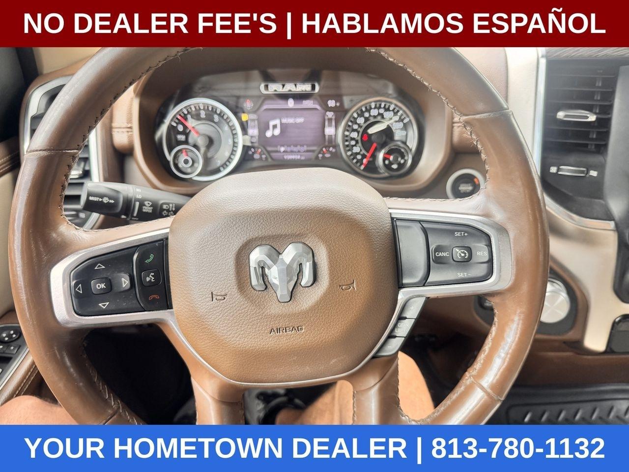 RAM 1500 Laramie Crew Cab SWB 4WD 2019