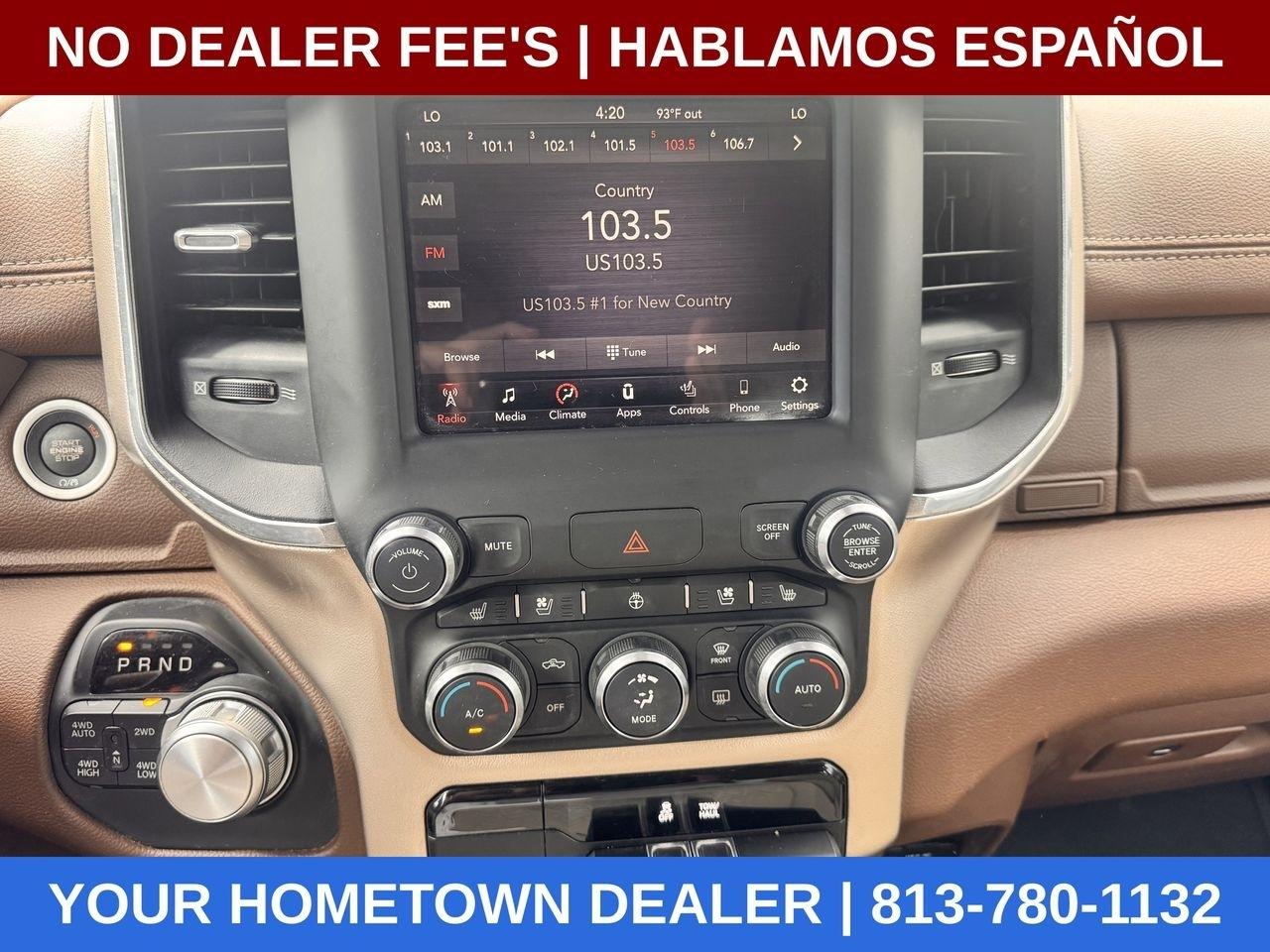RAM 1500 Laramie Crew Cab SWB 4WD 2019