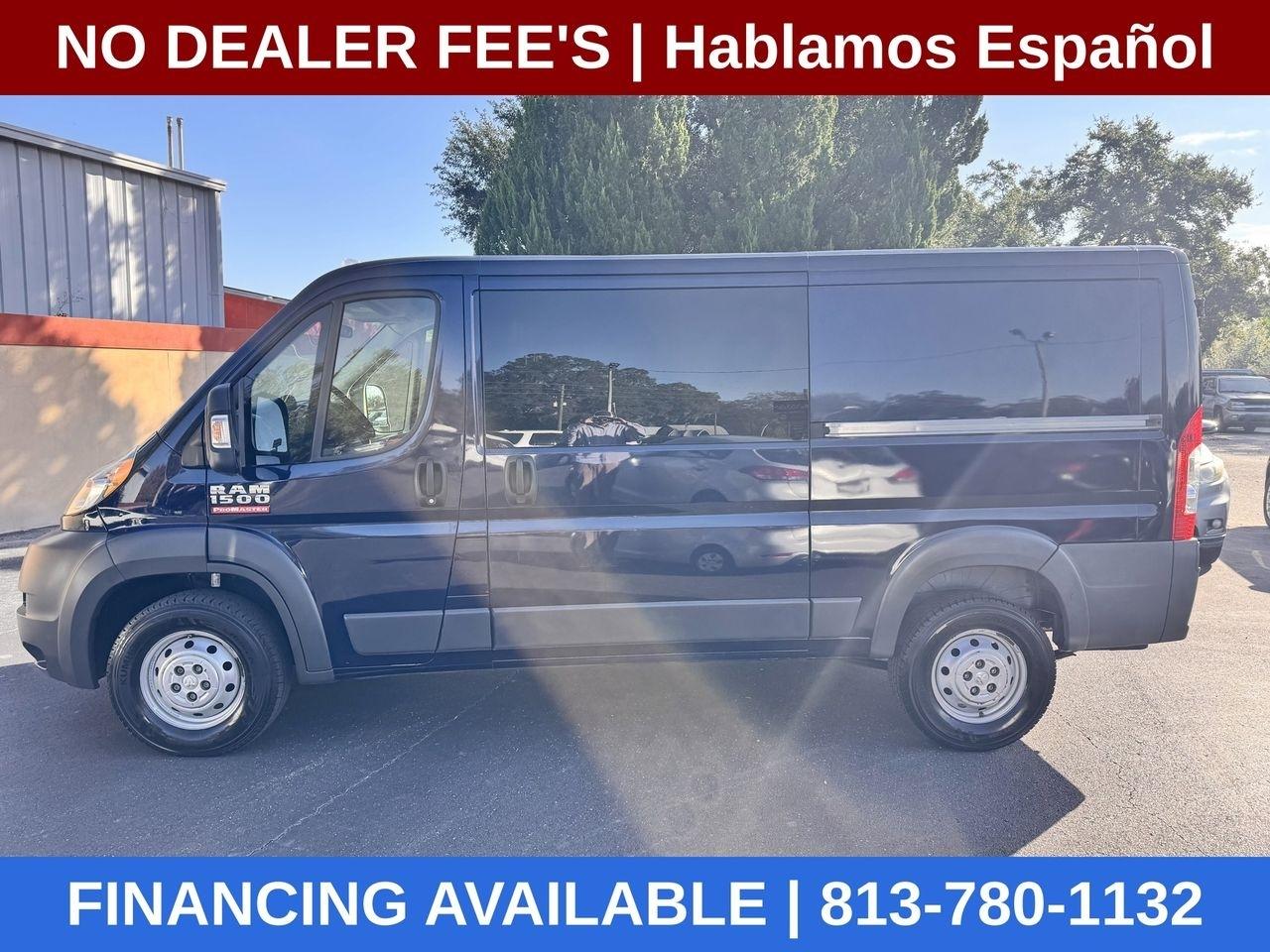 RAM Promaster 1500 Low Roof Tradesman 136-in. WB 2015