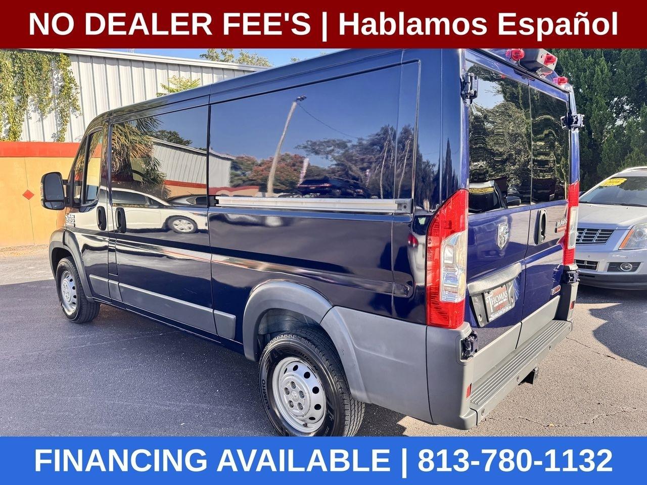 RAM Promaster 1500 Low Roof Tradesman 136-in. WB 2015
