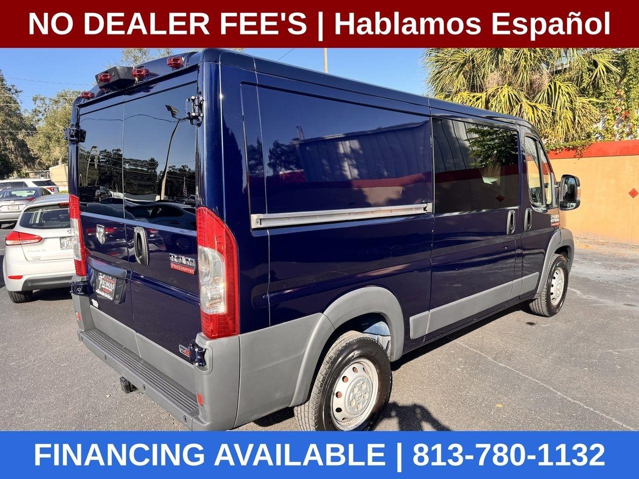 RAM Promaster 1500 Low Roof Tradesman 136-in. WB 2015