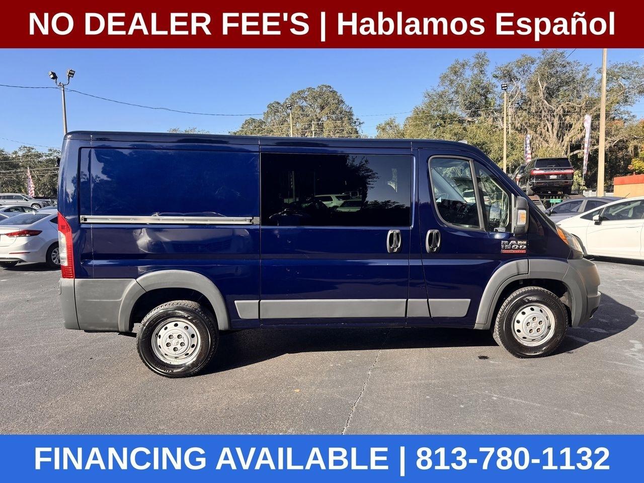 RAM Promaster 1500 Low Roof Tradesman 136-in. WB 2015
