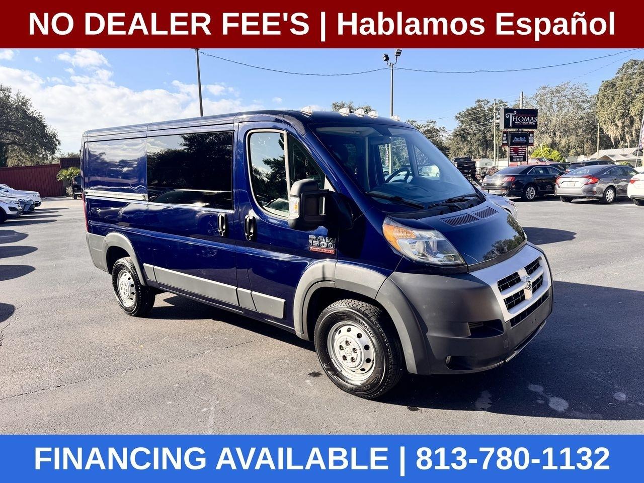 RAM Promaster 1500 Low Roof Tradesman 136-in. WB 2015