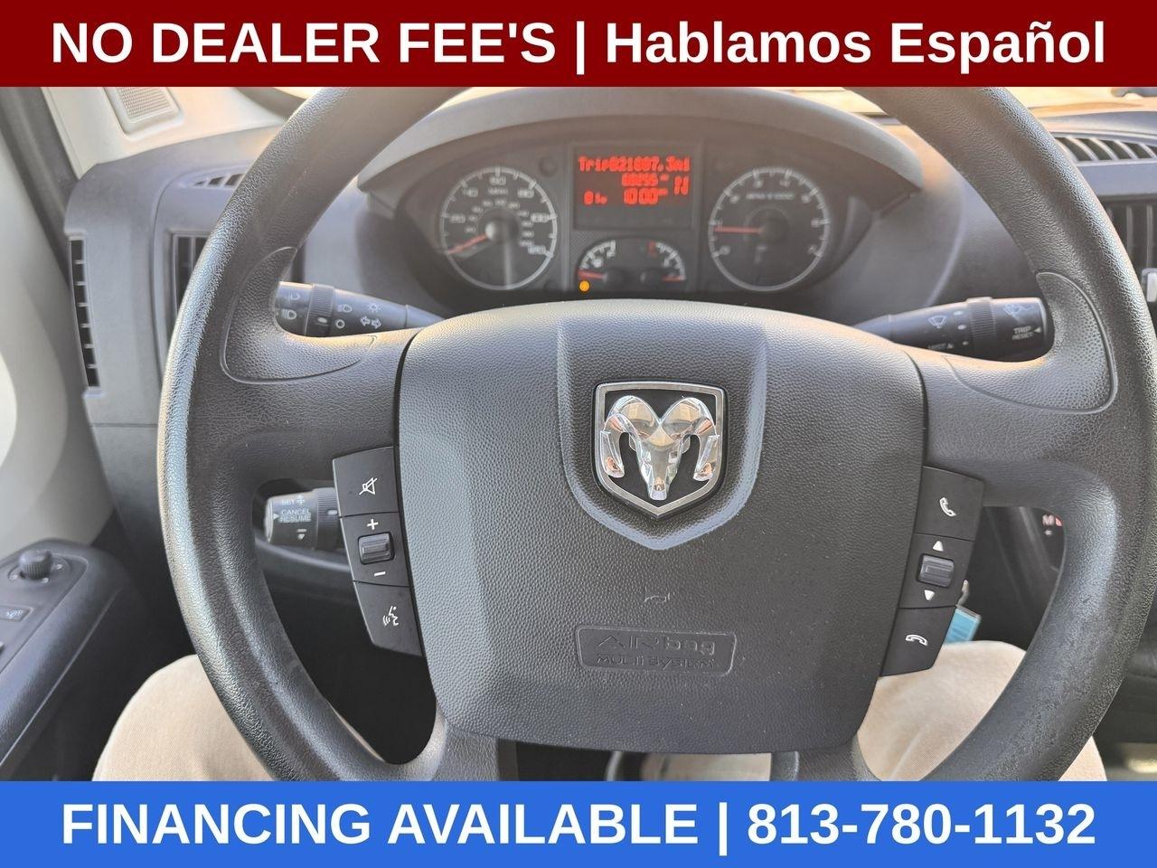 RAM Promaster 1500 Low Roof Tradesman 136-in. WB 2015