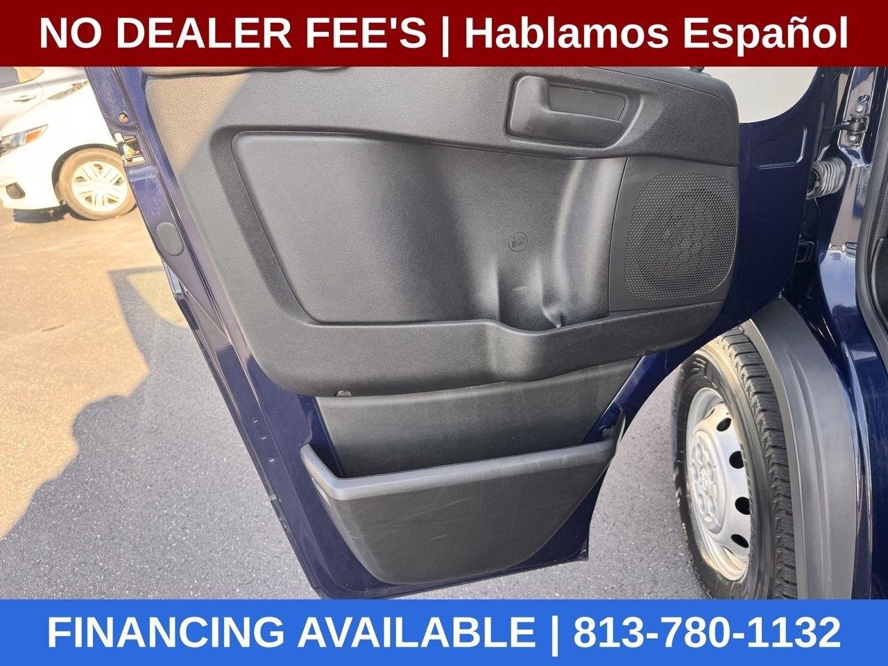 RAM Promaster 1500 Low Roof Tradesman 136-in. WB 2015