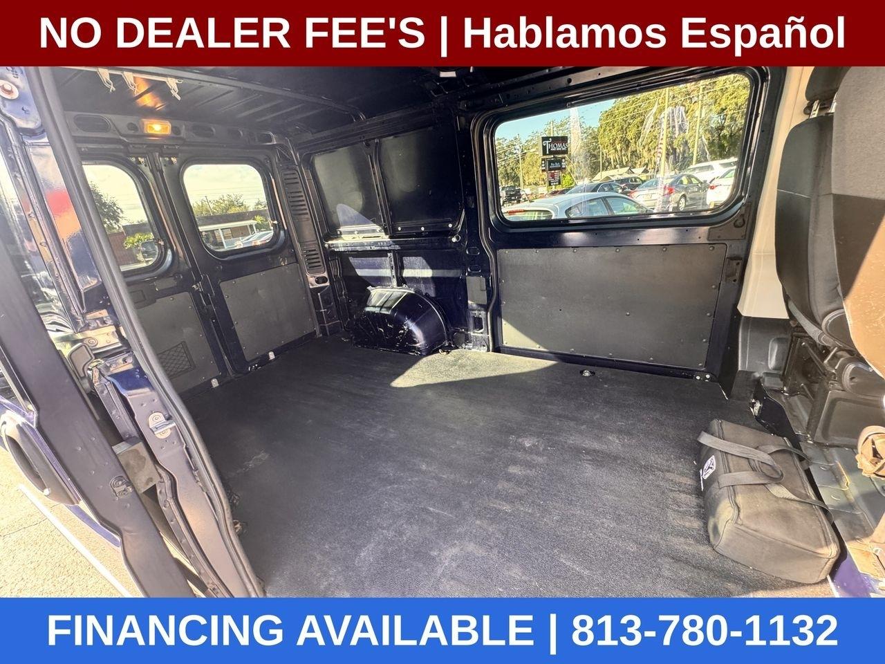 RAM Promaster 1500 Low Roof Tradesman 136-in. WB 2015