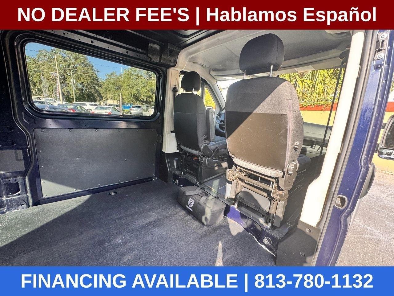 RAM Promaster 1500 Low Roof Tradesman 136-in. WB 2015