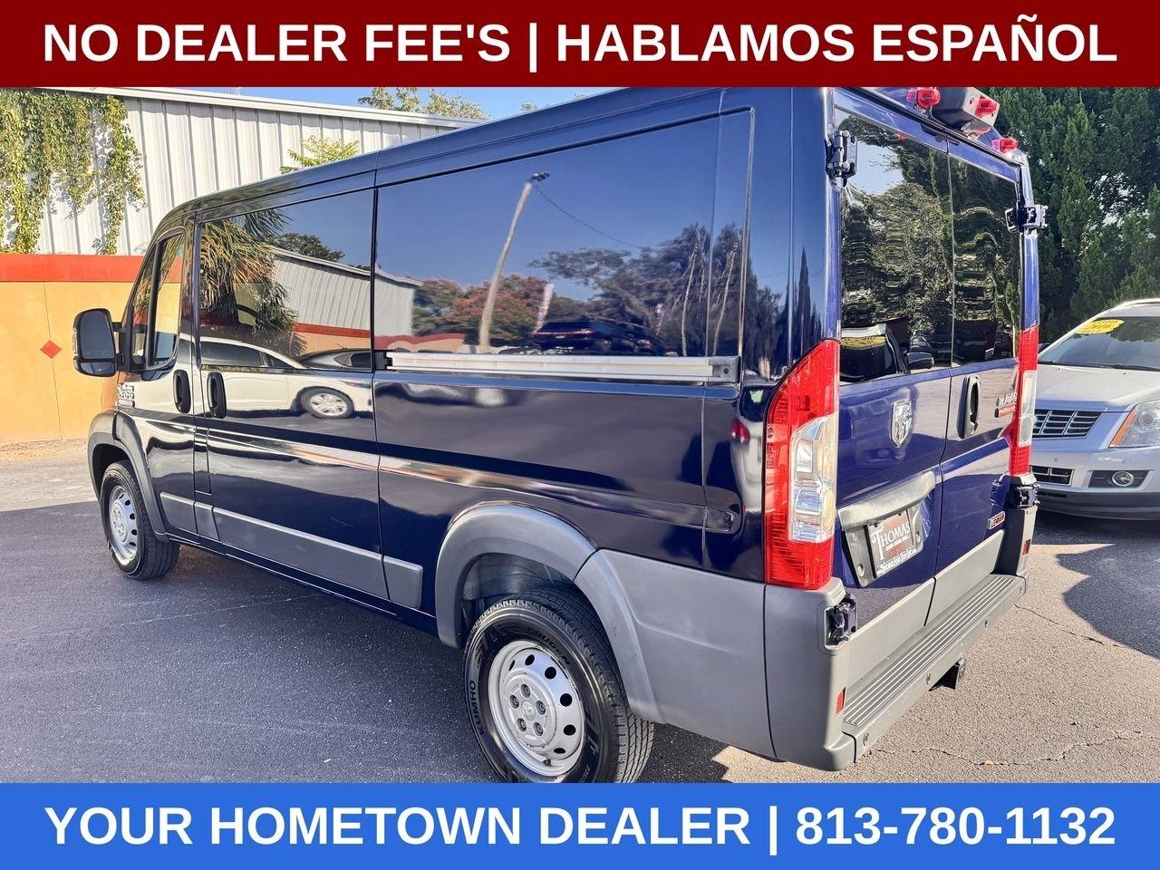 RAM Promaster 1500 Low Roof Tradesman 136-in. WB 2015