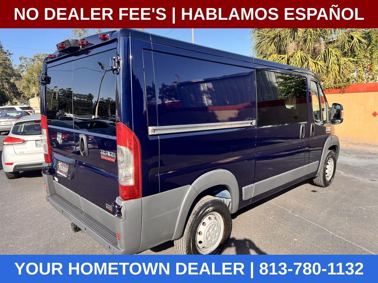 RAM Promaster 1500 Low Roof Tradesman 136-in. WB 2015