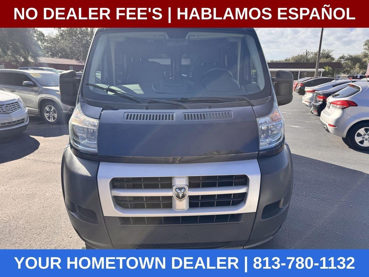 RAM Promaster 1500 Low Roof Tradesman 136-in. WB 2015