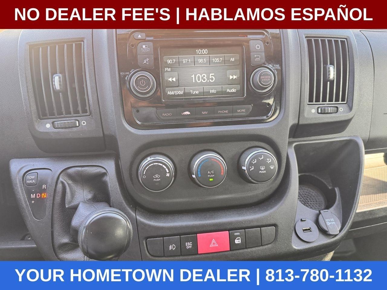 RAM Promaster 1500 Low Roof Tradesman 136-in. WB 2015