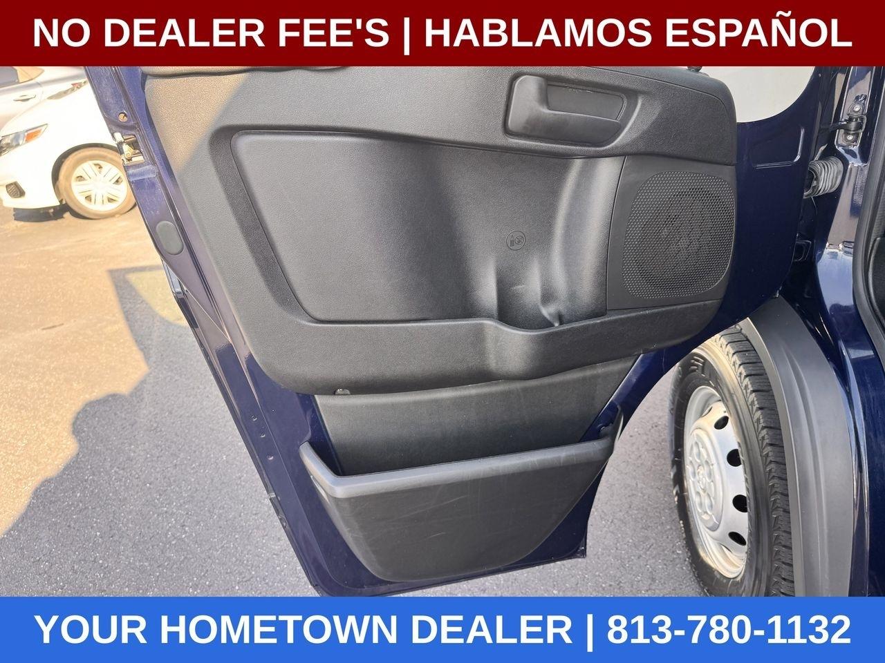 RAM Promaster 1500 Low Roof Tradesman 136-in. WB 2015