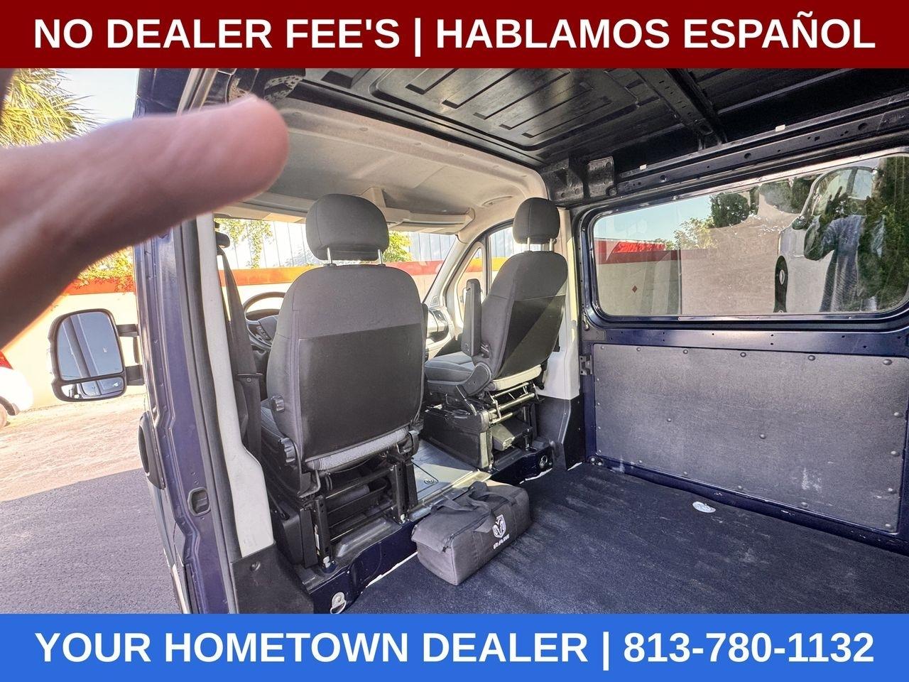 RAM Promaster 1500 Low Roof Tradesman 136-in. WB 2015