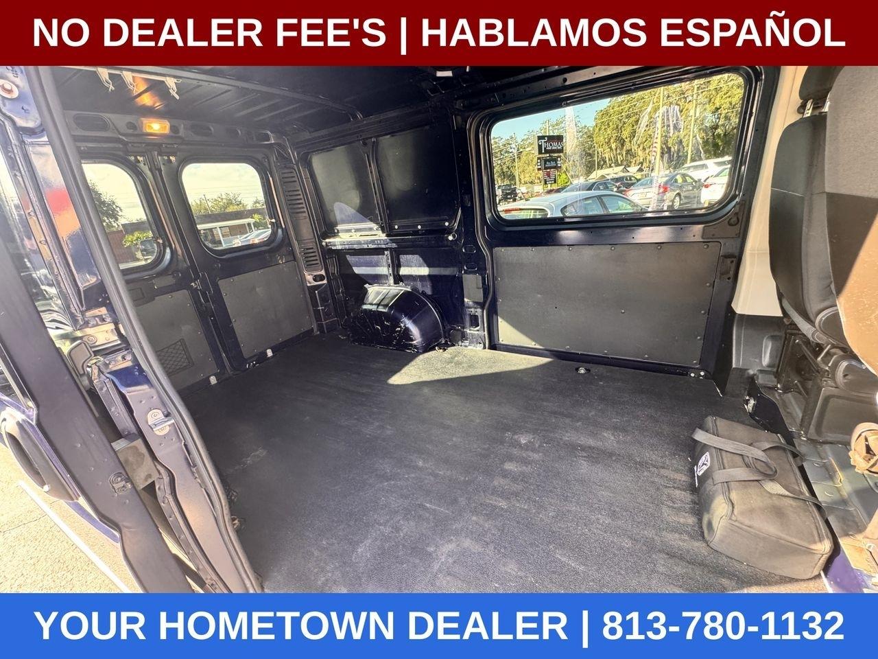 RAM Promaster 1500 Low Roof Tradesman 136-in. WB 2015