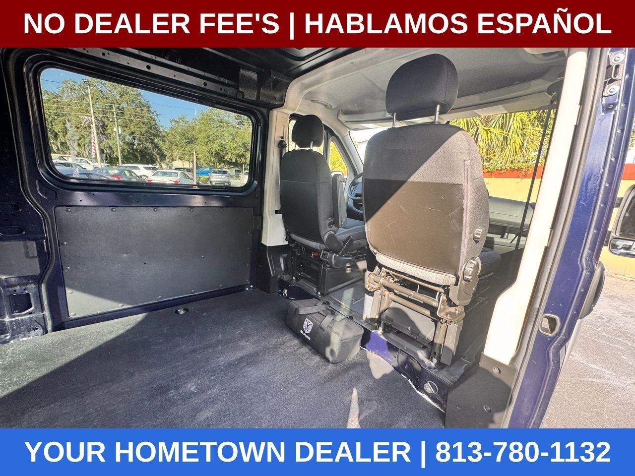 RAM Promaster 1500 Low Roof Tradesman 136-in. WB 2015