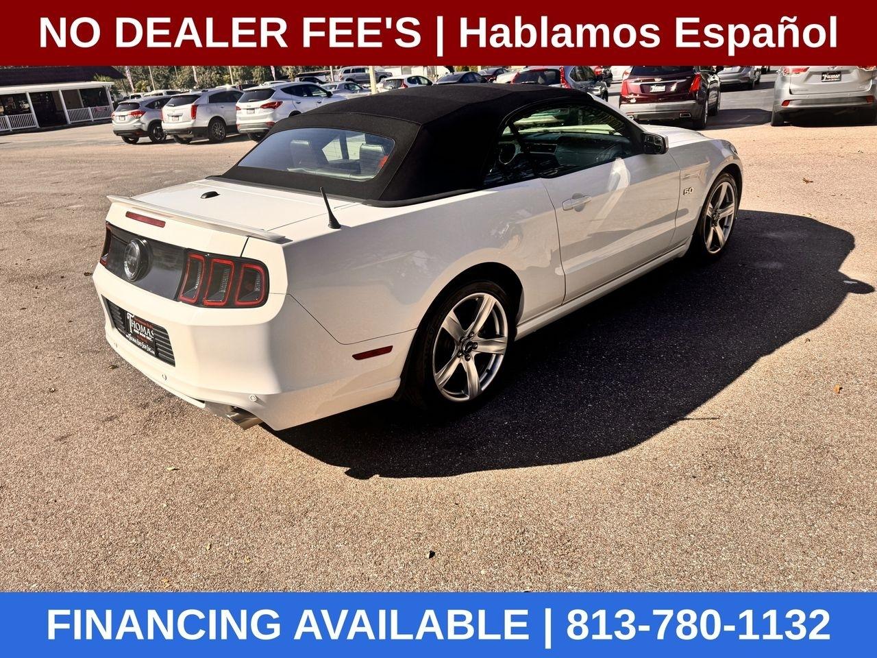 Ford Mustang GT convertible 2013