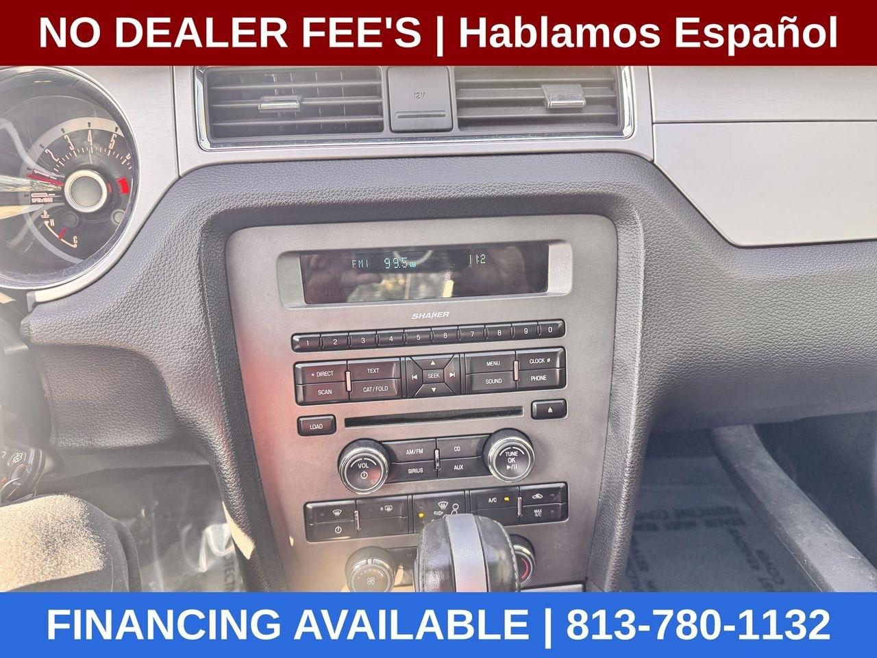 Ford Mustang GT convertible 2013