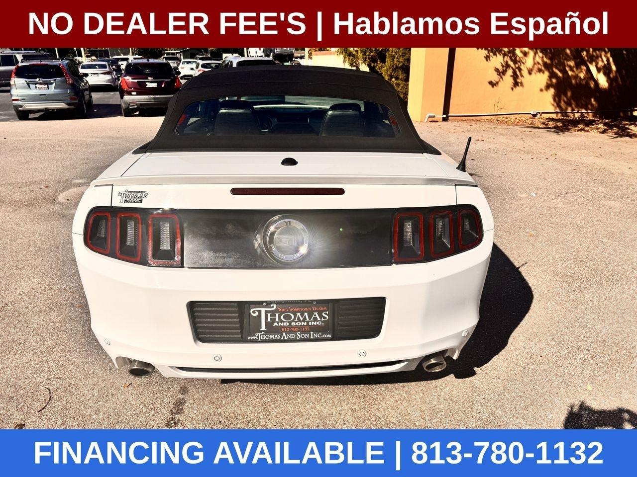 Ford Mustang GT convertible 2013