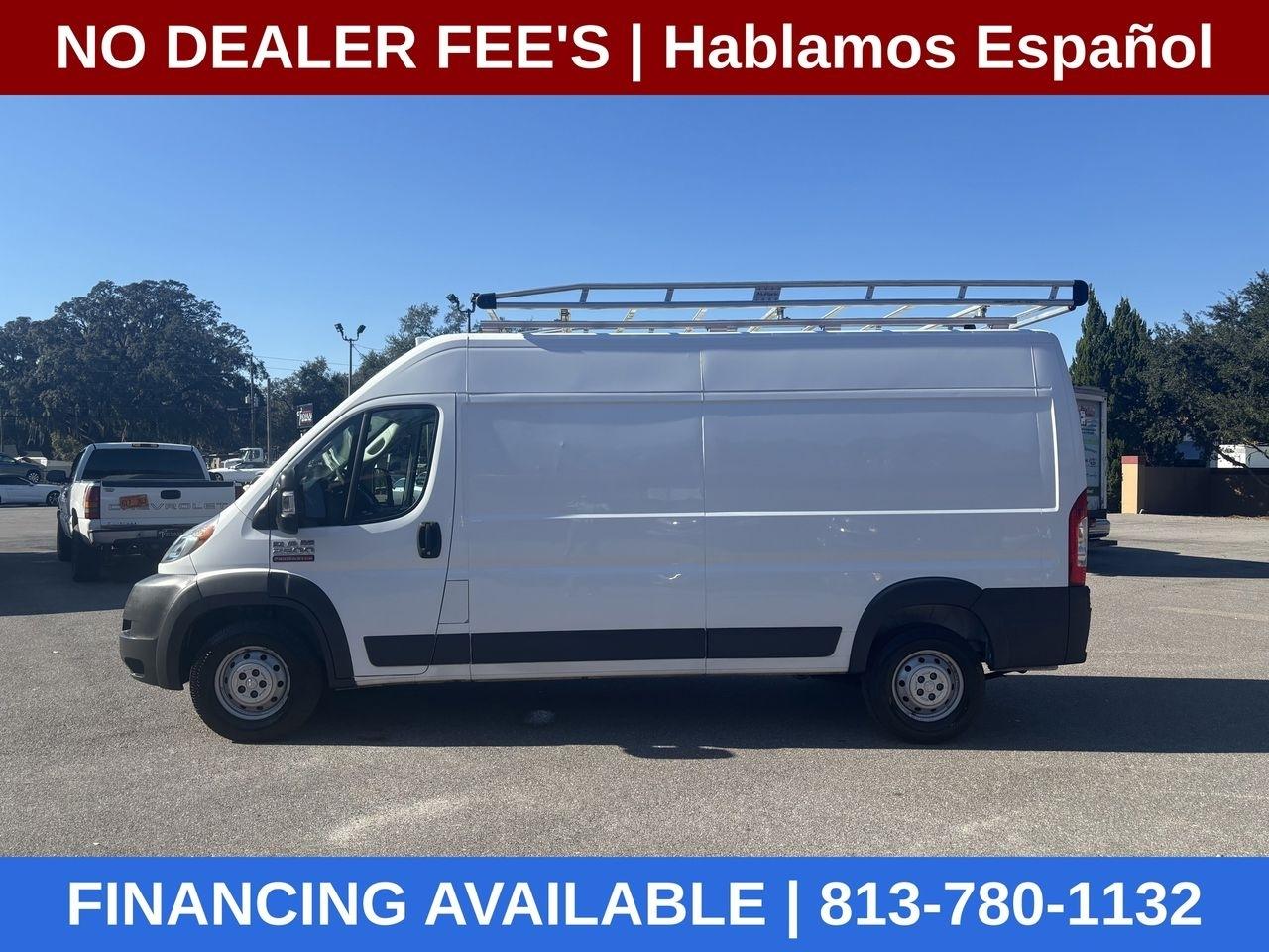 RAM Promaster 2500 High Roof Tradesman 159-in. WB 2018