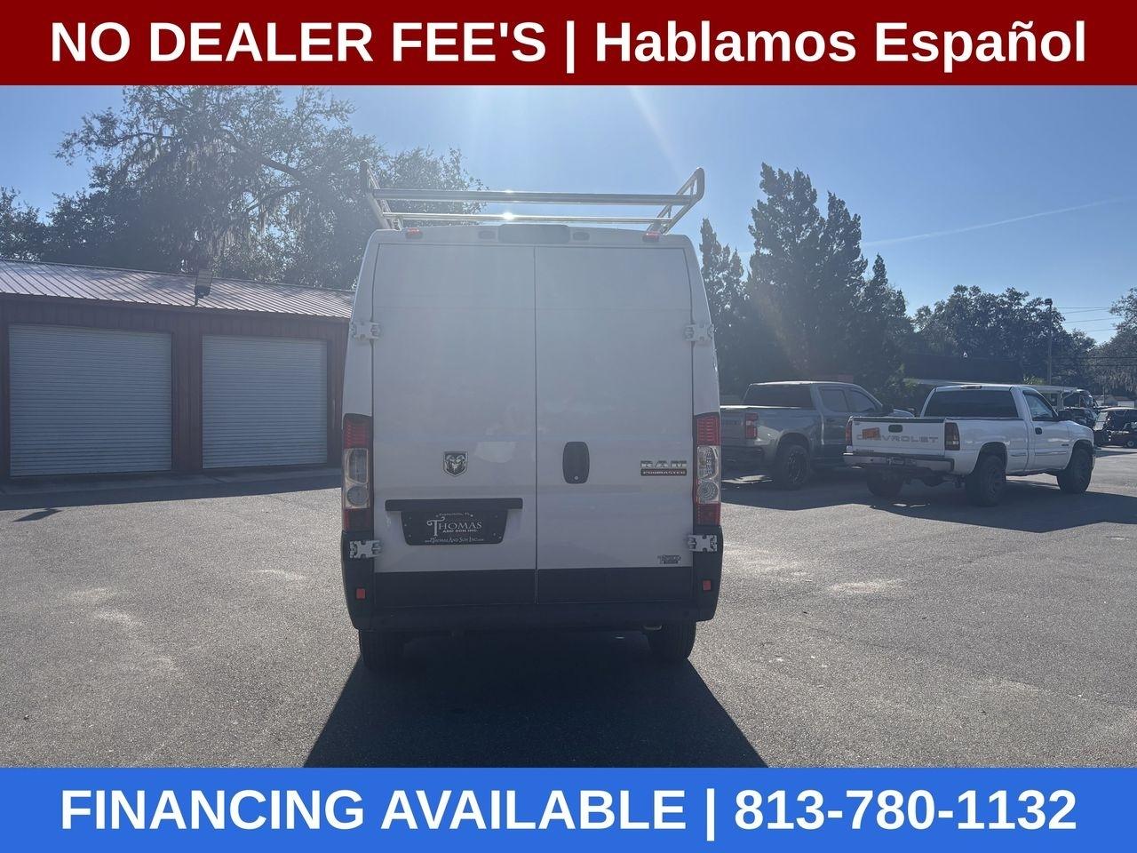 RAM Promaster 2500 High Roof Tradesman 159-in. WB 2018