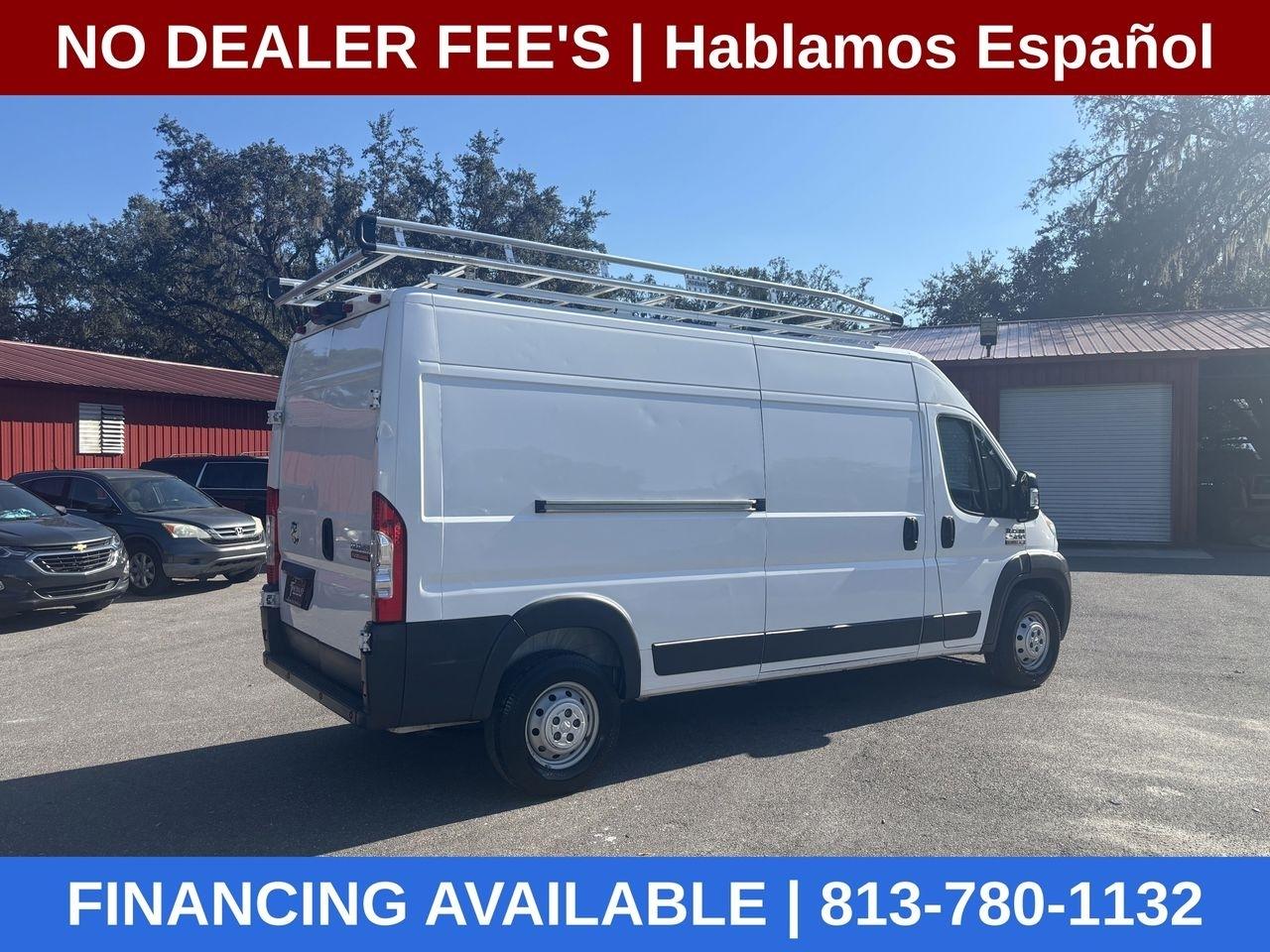 RAM Promaster 2500 High Roof Tradesman 159-in. WB 2018