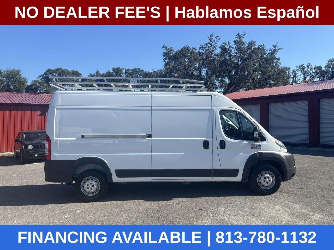 RAM Promaster 2500 High Roof Tradesman 159-in. WB 2018
