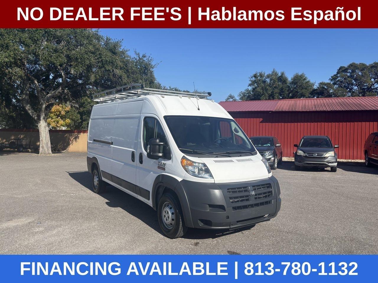 RAM Promaster 2500 High Roof Tradesman 159-in. WB 2018
