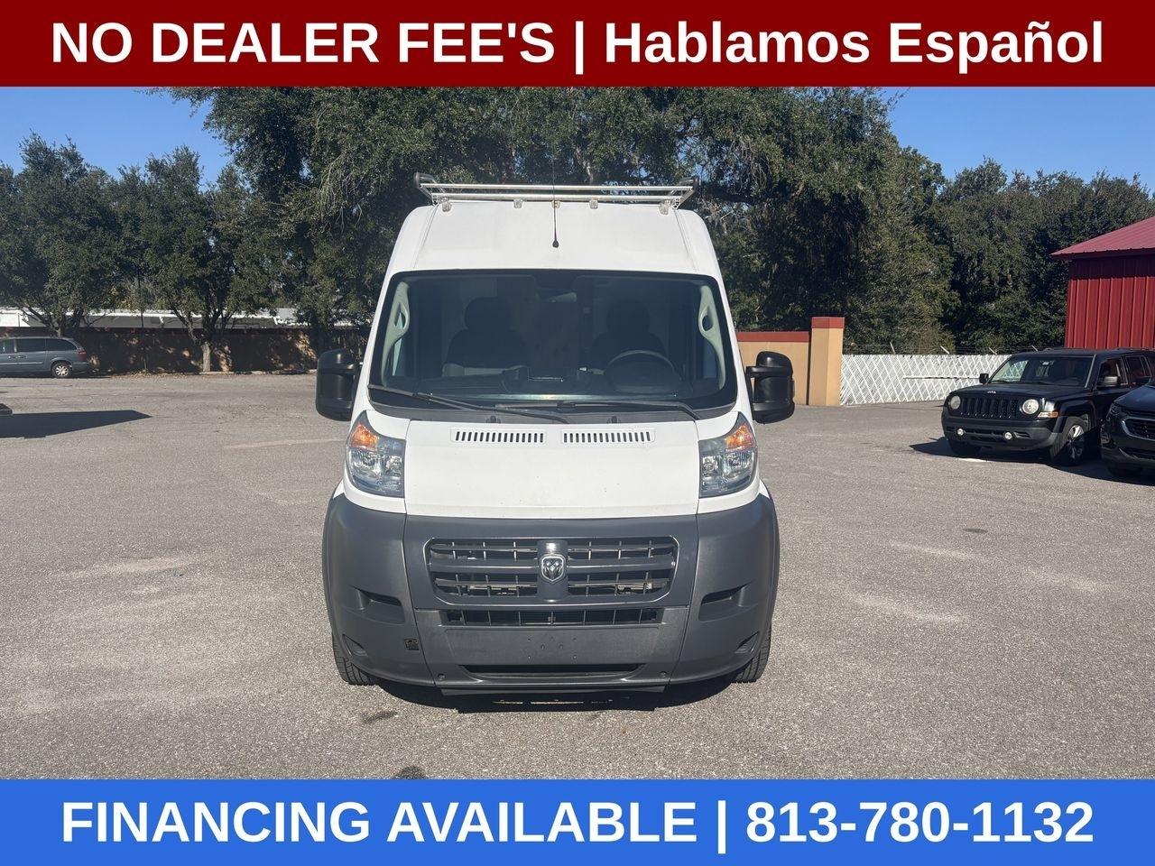 RAM Promaster 2500 High Roof Tradesman 159-in. WB 2018