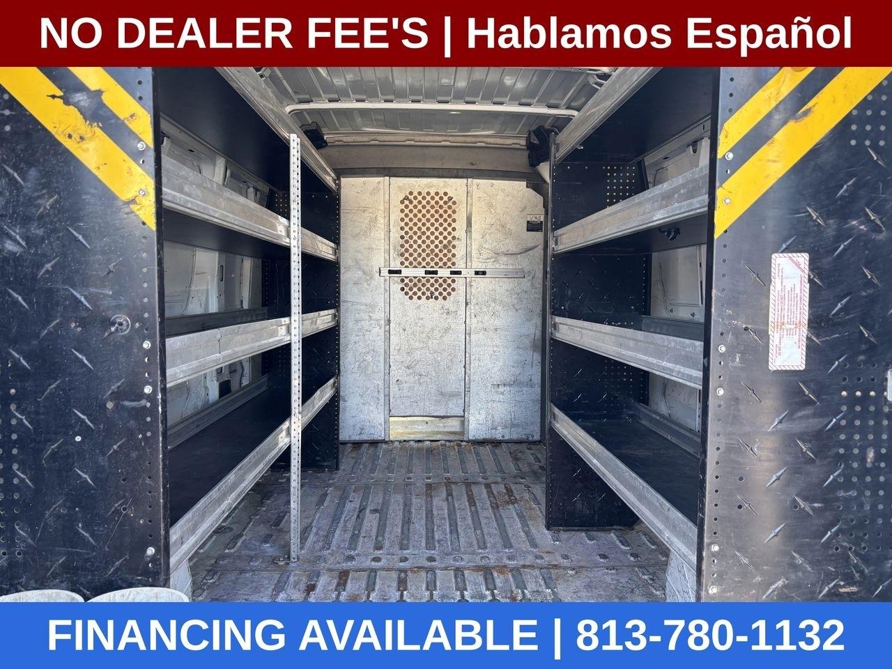 RAM Promaster 2500 High Roof Tradesman 159-in. WB 2018