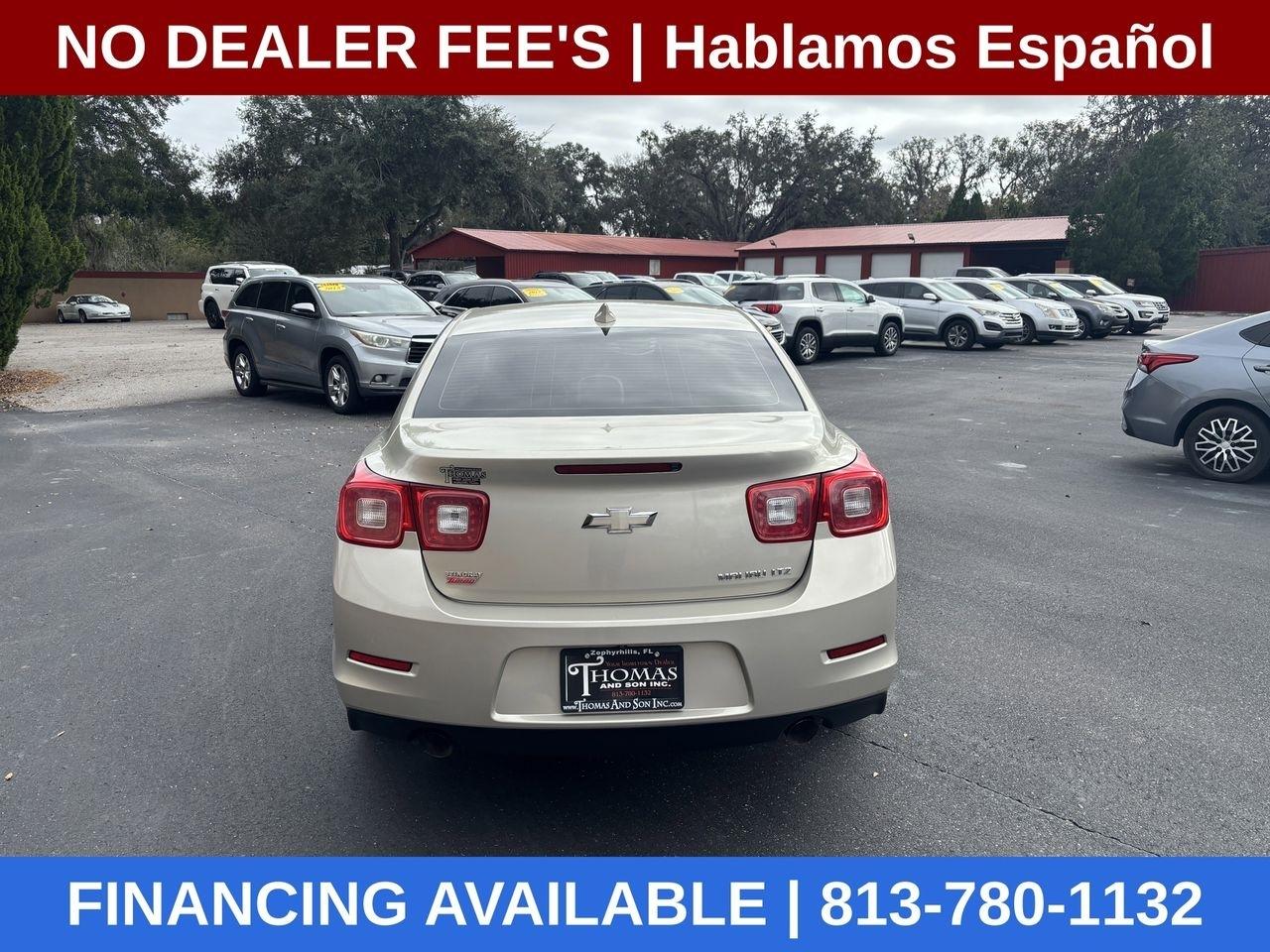 Chevrolet Malibu 2LTZ 2015