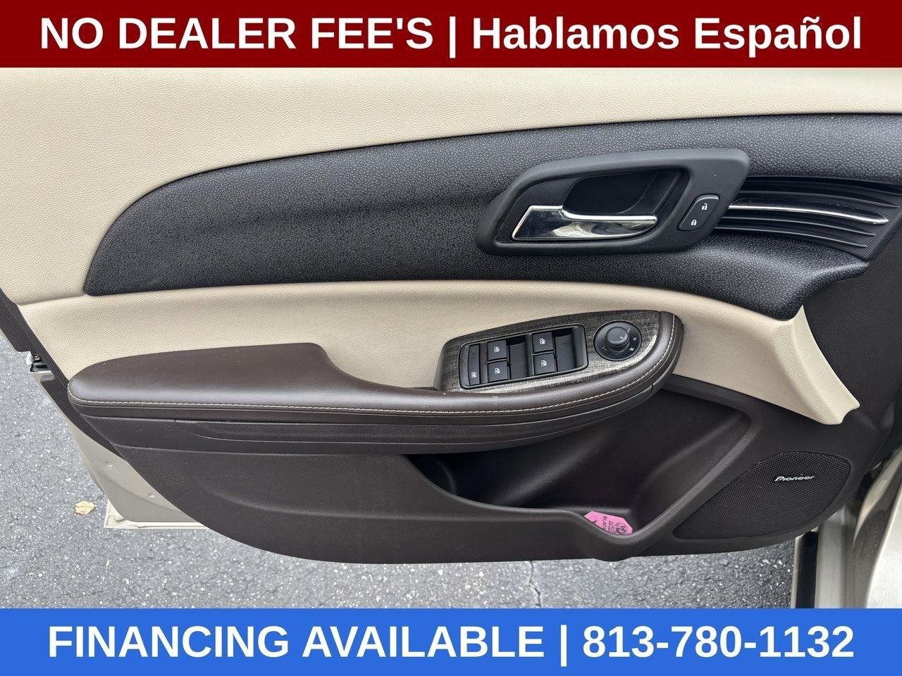 Chevrolet Malibu 2LTZ 2015