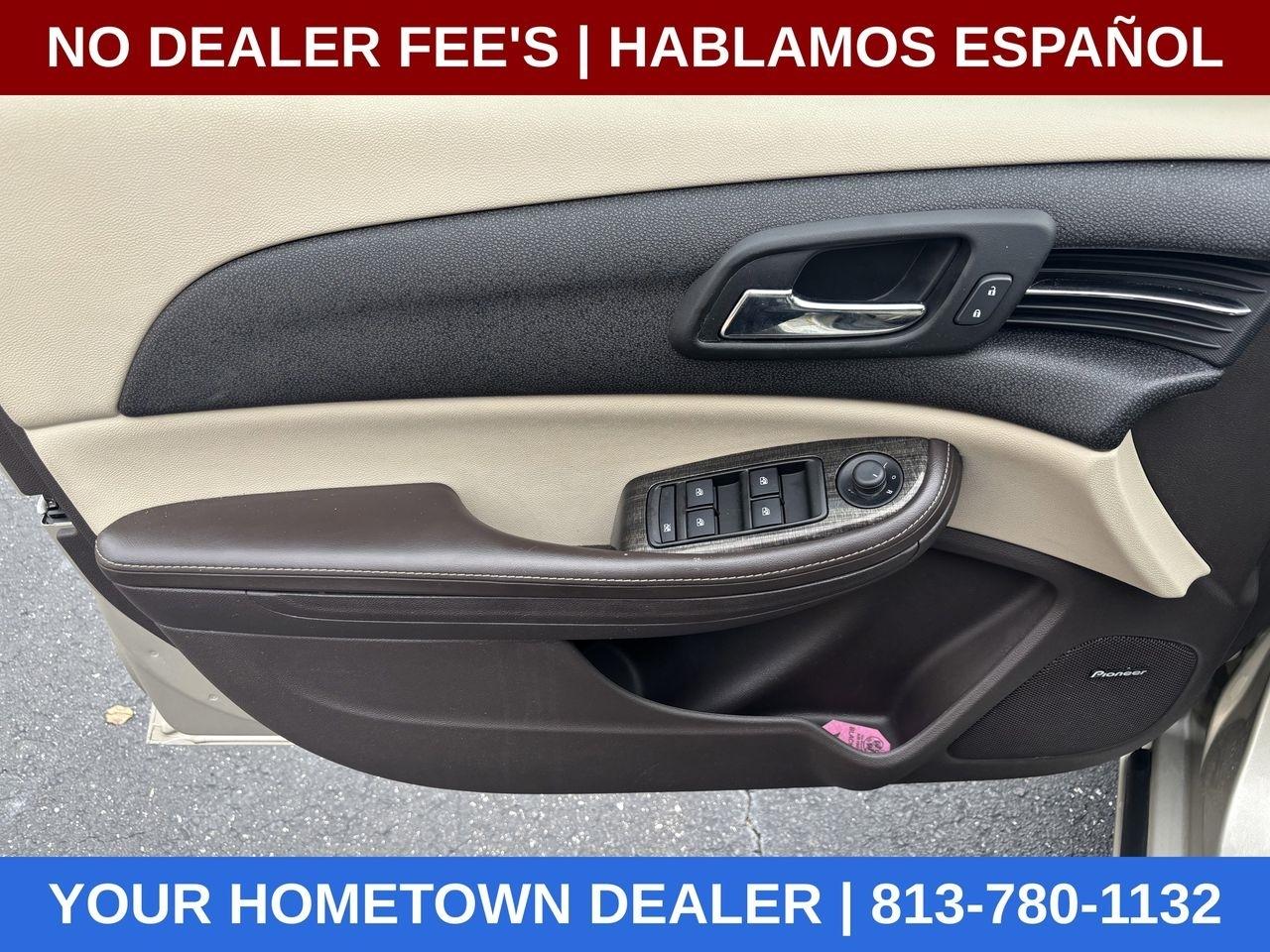 Chevrolet Malibu 2LTZ 2015