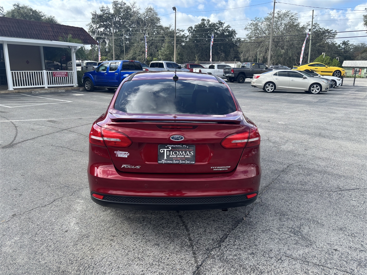 Ford Focus Titanium Sedan 2015