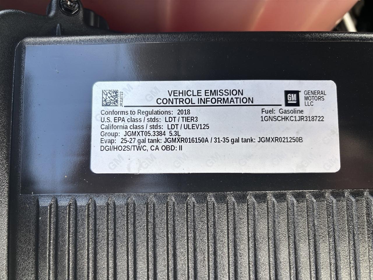 Chevrolet Suburban LT 2WD 2018