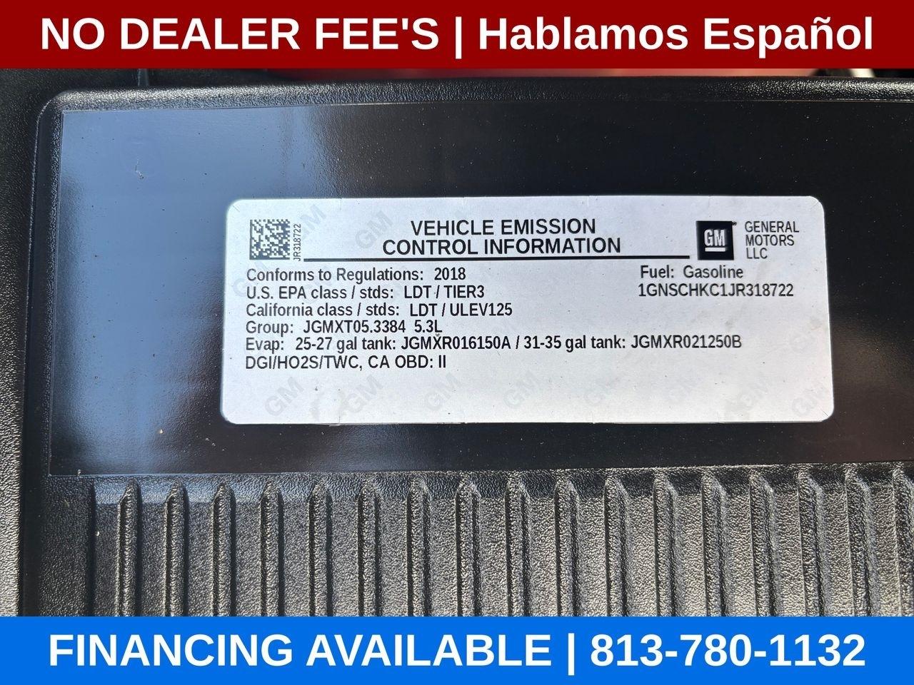 Chevrolet Suburban LT 2WD 2018