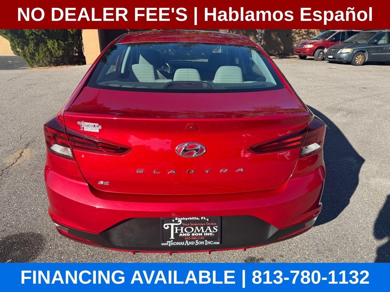 Hyundai Elantra SE 6M 2019