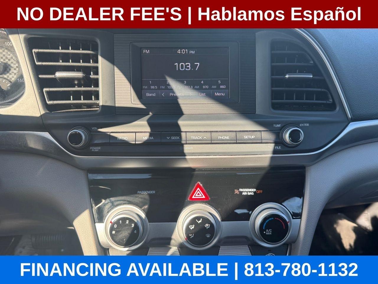 Hyundai Elantra SE 6M 2019