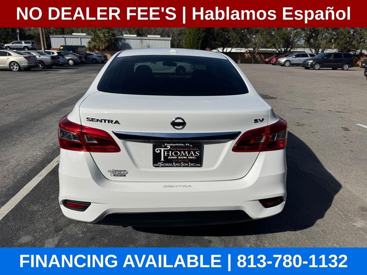 Nissan Sentra SV 2018