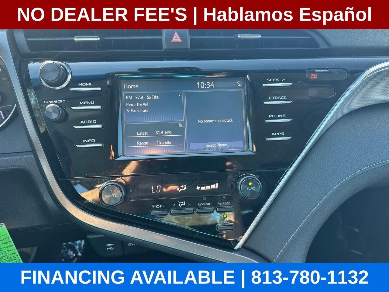 Toyota Camry SE 2018