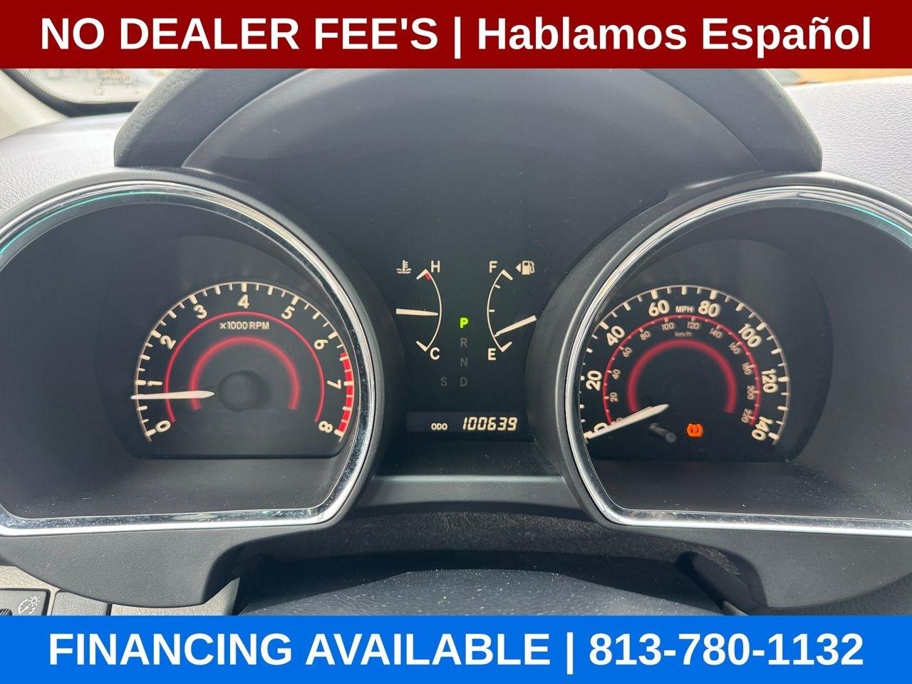 Toyota Highlander Base 2WD V6 2012