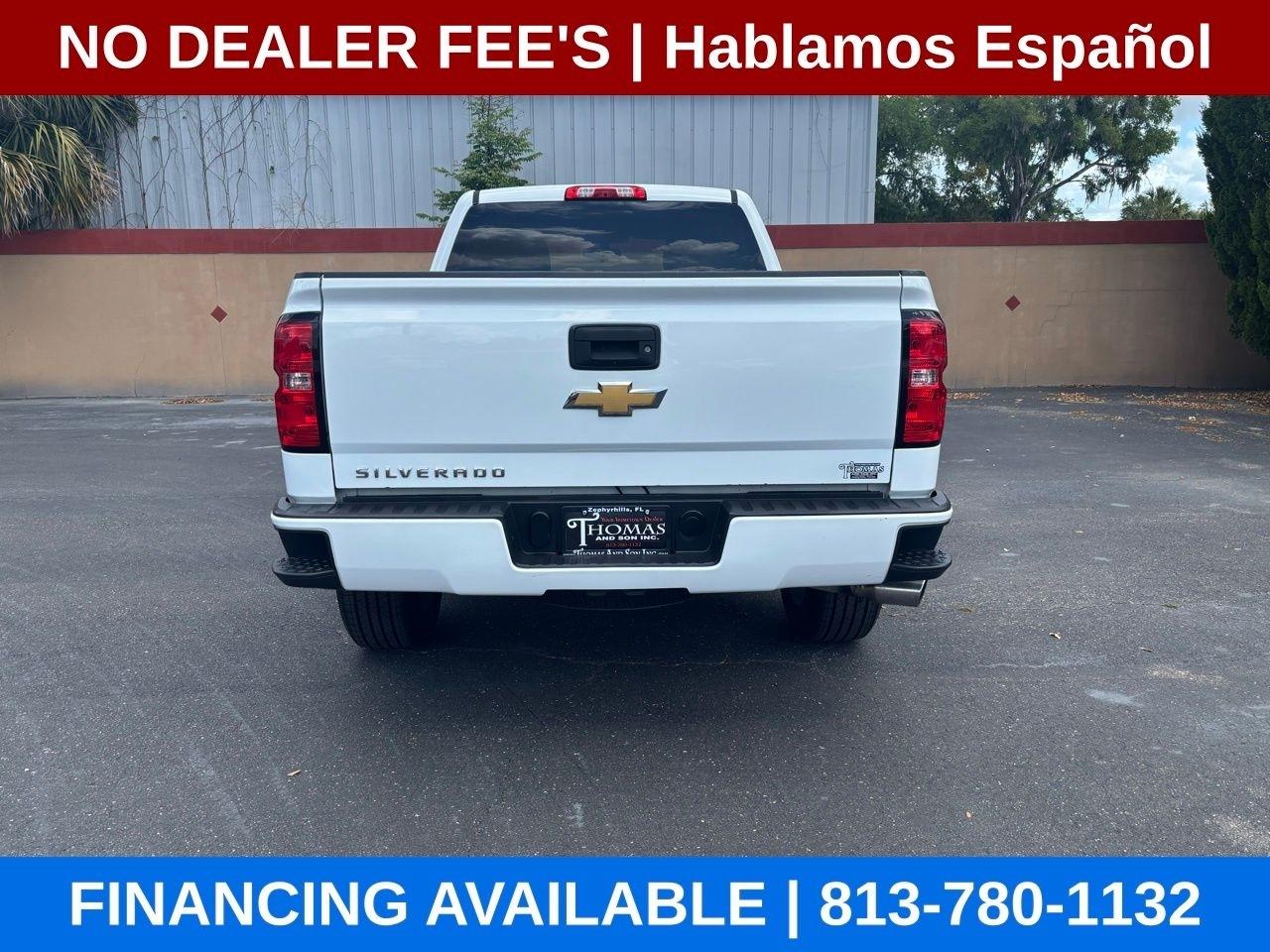 Chevrolet Silverado 1500 Work Truck Double Cab 2WD 2018