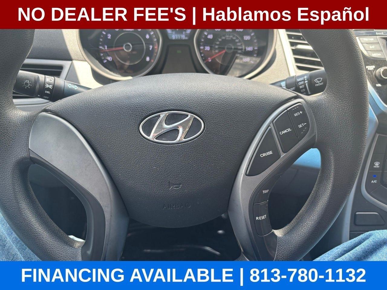 Hyundai Elantra SE 6AT 2016